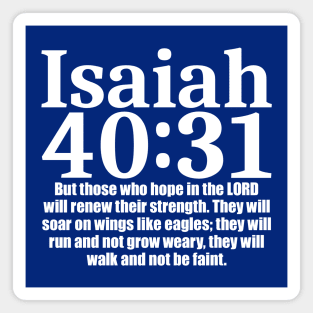 Isaiah 40:31 Magnet